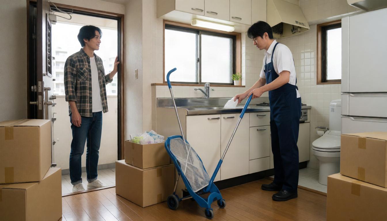 入居前の準備清掃